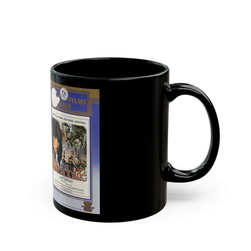 GWENDOLINE (VHS COVER) - Black Coffee Mug - Go Mug Yourself
