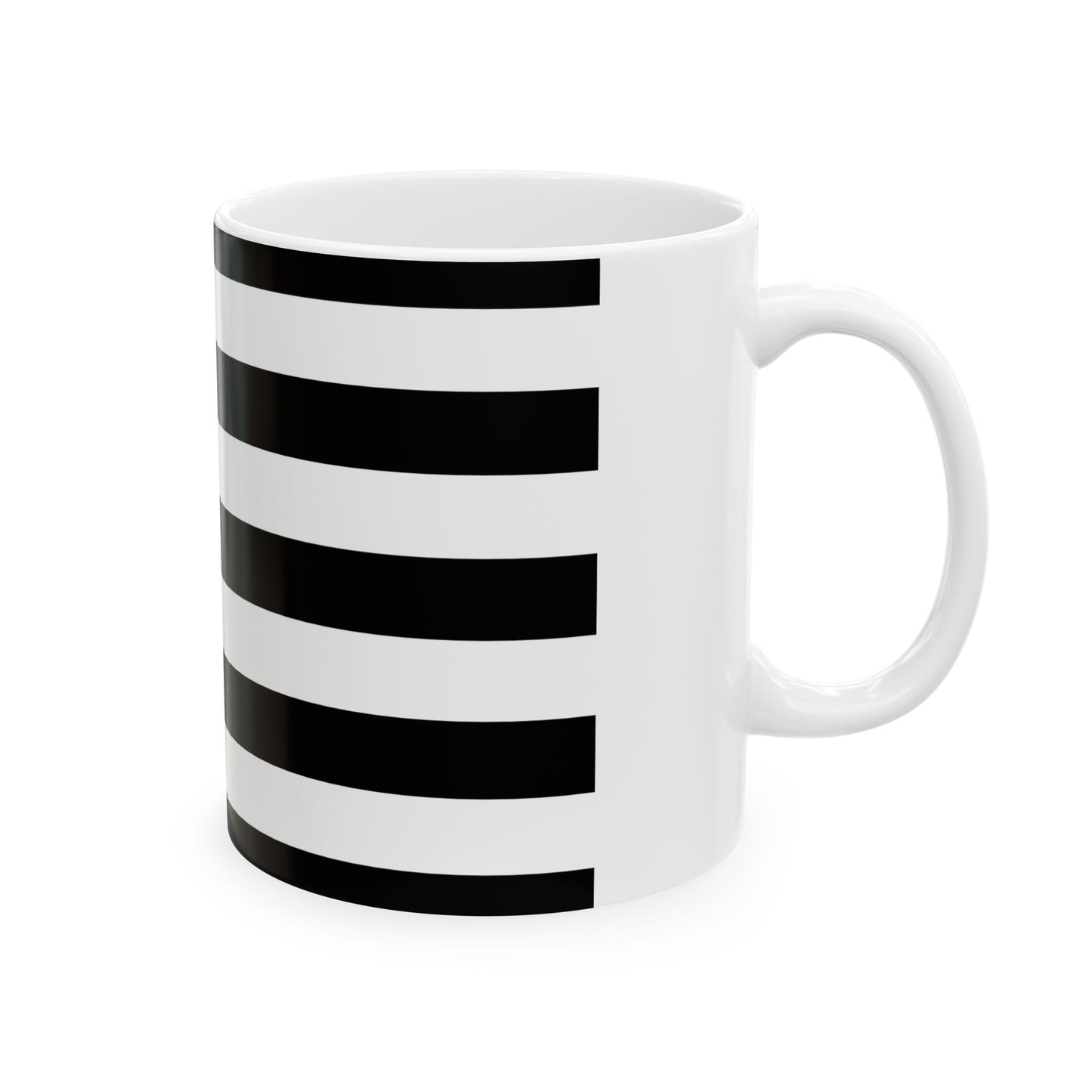 Gwenn ha Du 11 mouchetures (Belgium) White Coffee Mug-Go Mug Yourself