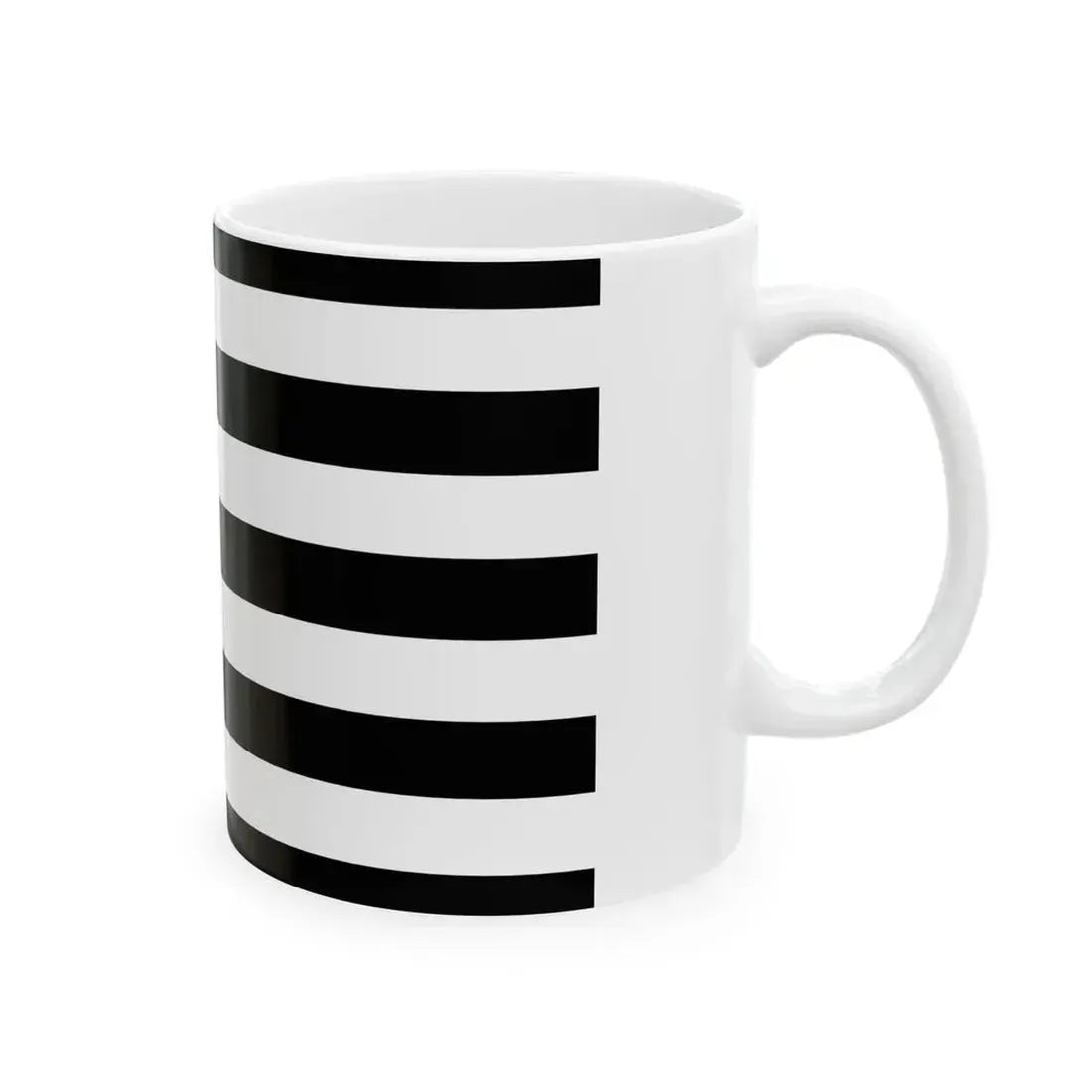 Gwenn ha Du 11 mouchetures (Belgium) White Coffee Mug - Go Mug Yourself