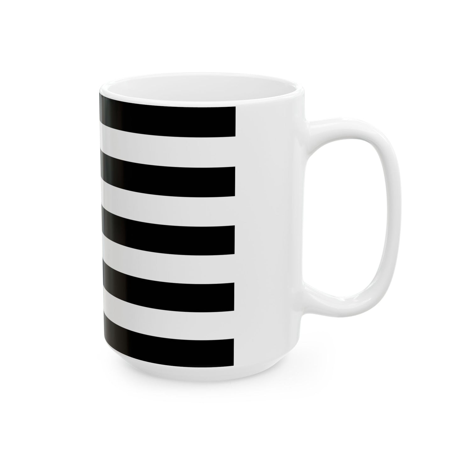 Gwenn ha Du 11 mouchetures (Belgium) White Coffee Mug-Go Mug Yourself