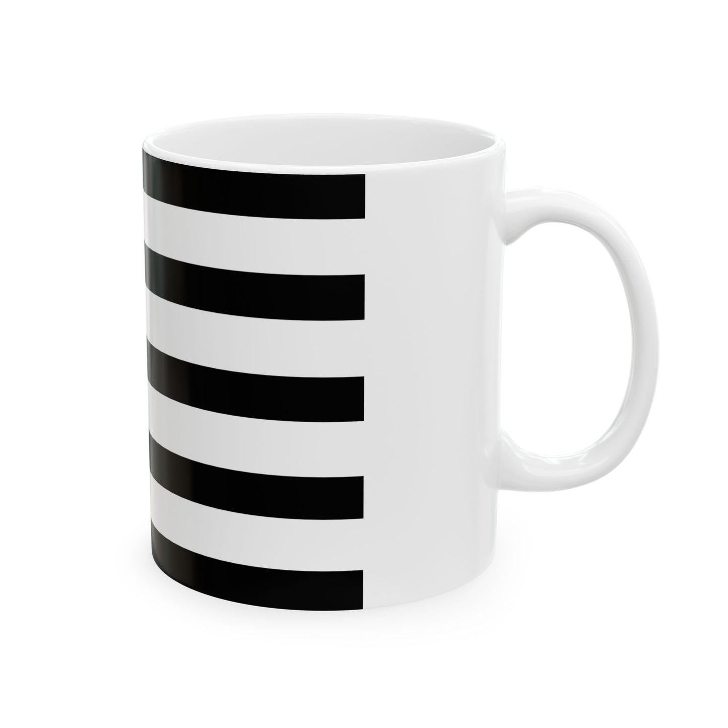Gwenn ha du 8 mouchetures (Belgium) White Coffee Mug-Go Mug Yourself