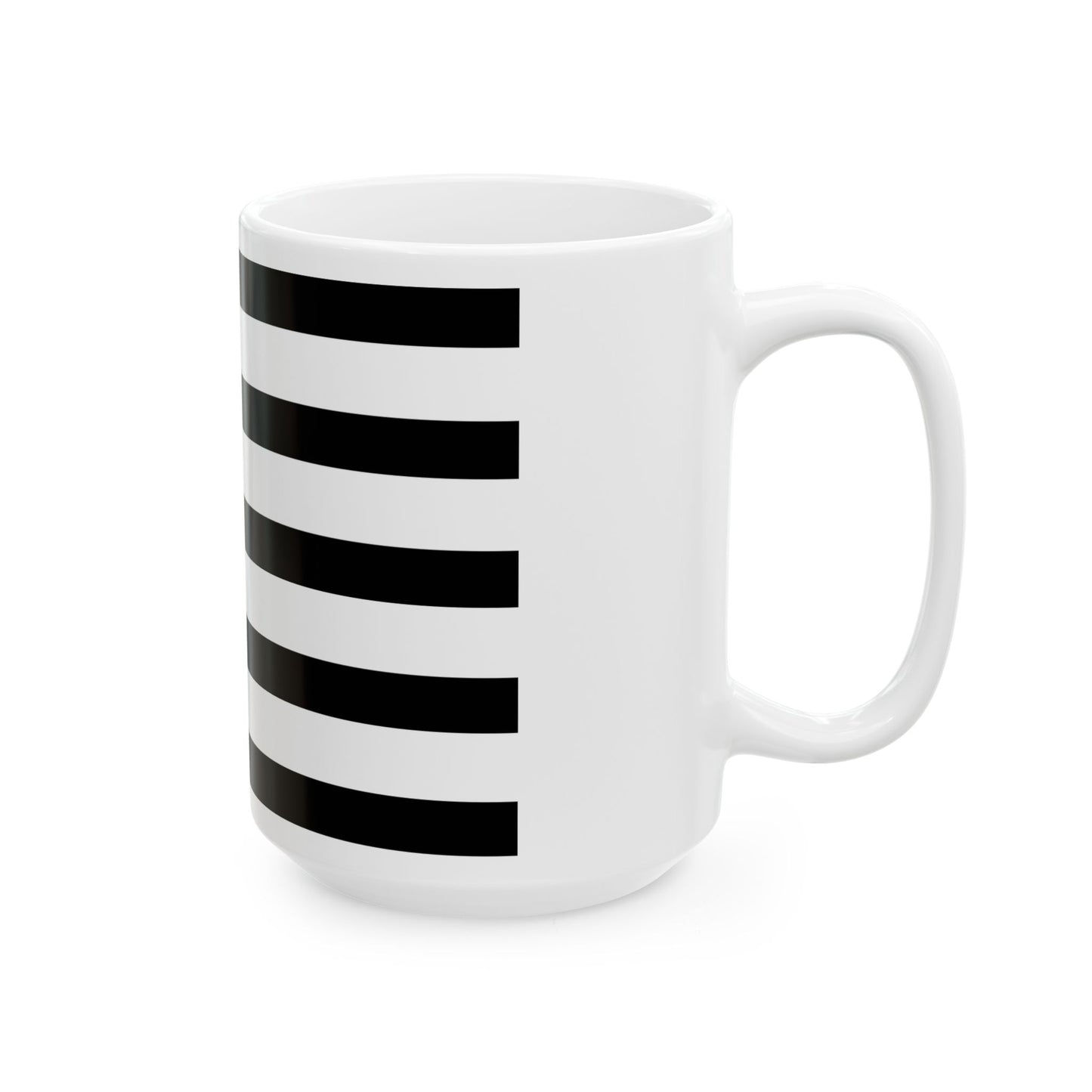 Gwenn ha du 8 mouchetures (Belgium) White Coffee Mug-Go Mug Yourself