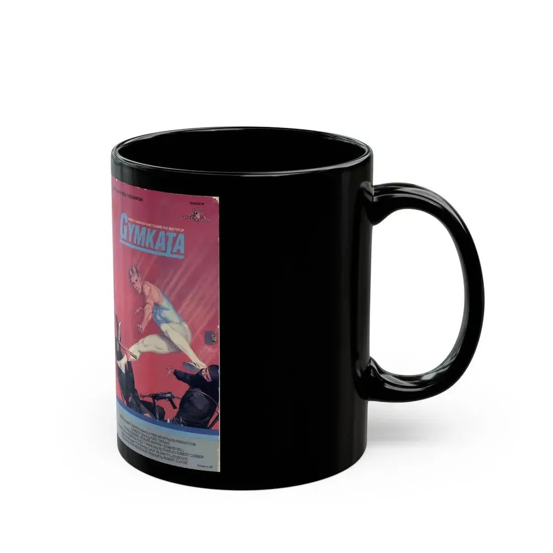 GYMKATA (VHS COVER) - Black Coffee Mug - Go Mug Yourself