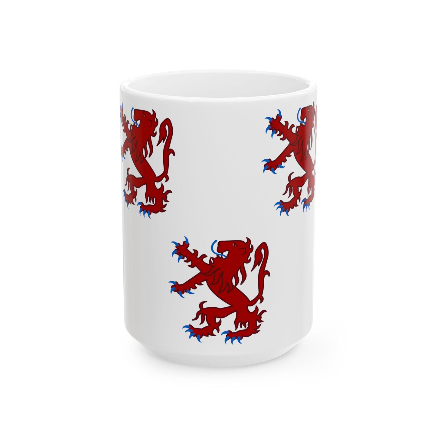 Haaltert vlag (Belgium) White Coffee Mug-15oz-Go Mug Yourself