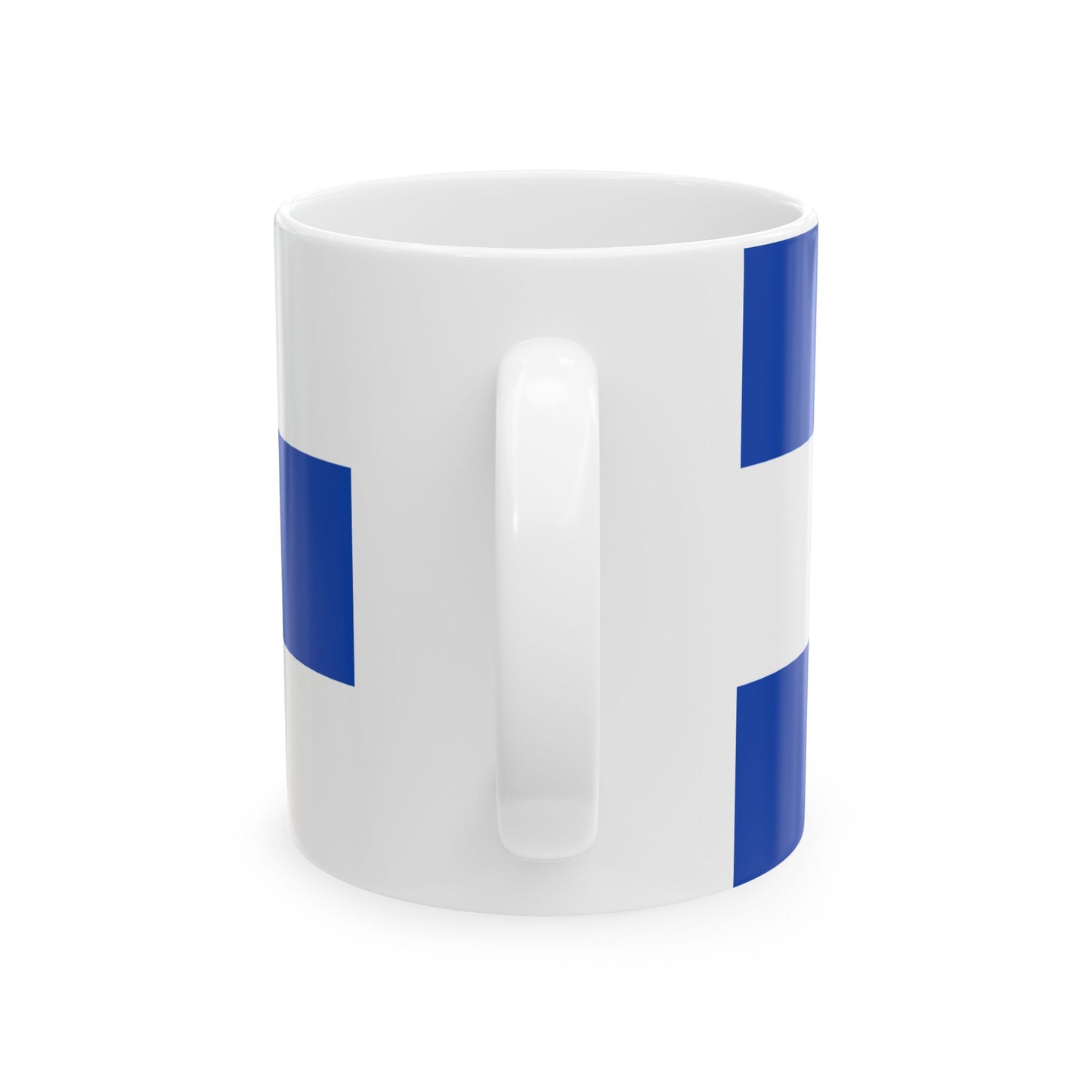 Haapsalu lipp (Estonia) White Coffee Mug-Go Mug Yourself
