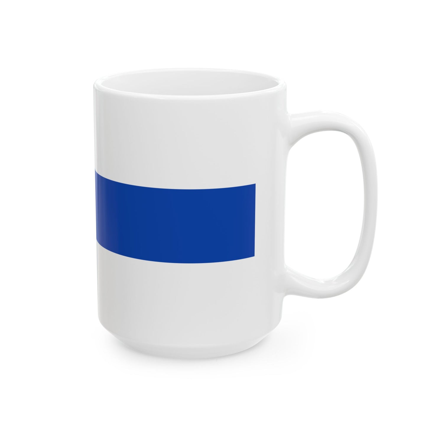 Haapsalu lipp (Estonia) White Coffee Mug-Go Mug Yourself