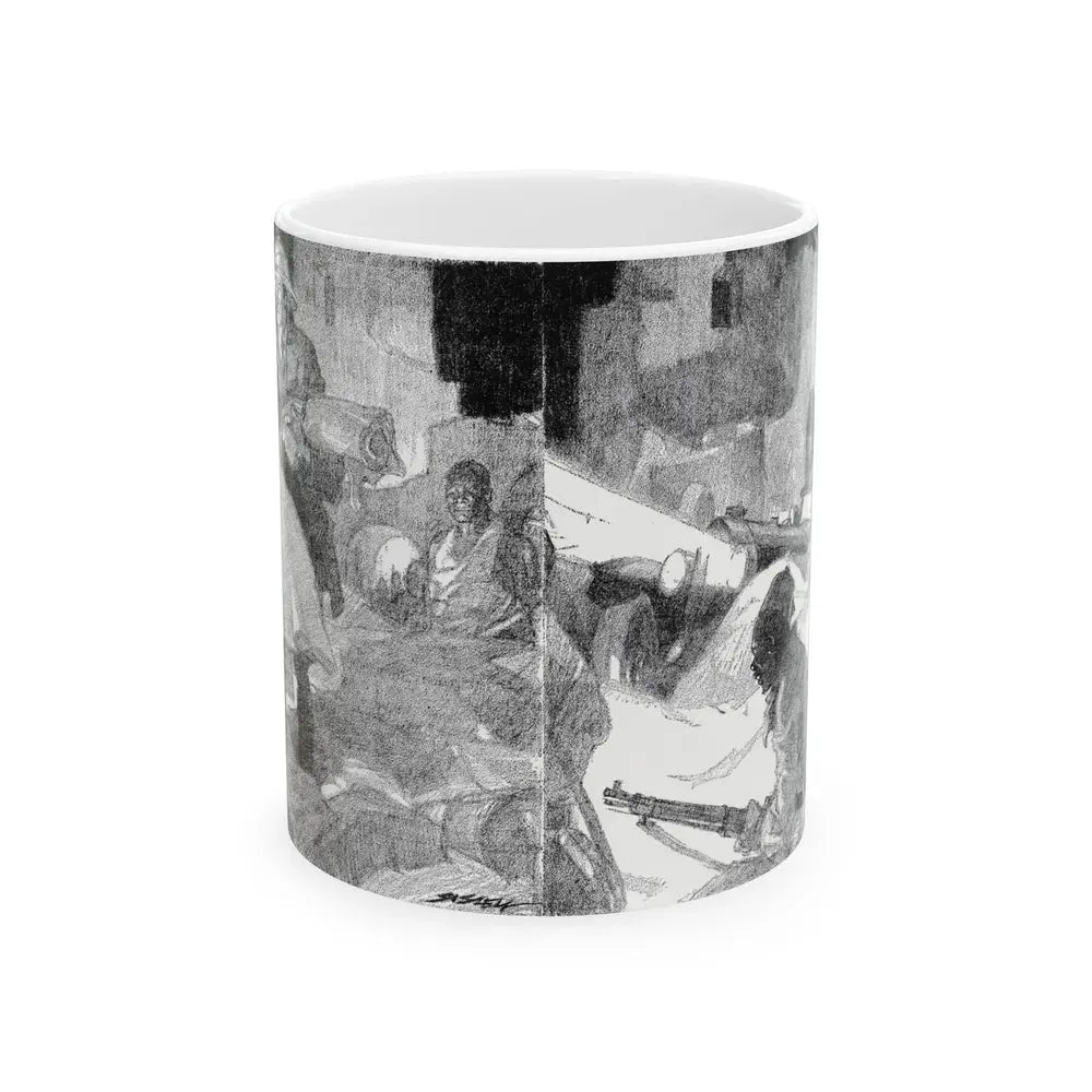 Hag Gold (1), Blue Book Magazine, May 1941 - White Coffee Mug 11oz - Go Mug Yourself