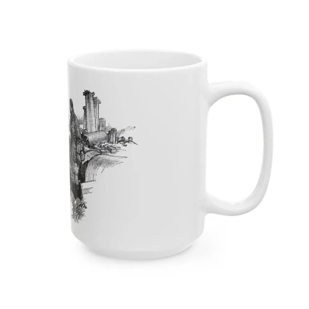 Hag Gold (2), Blue Book Magazine, May 1941 - White Coffee Mug - Go Mug Yourself