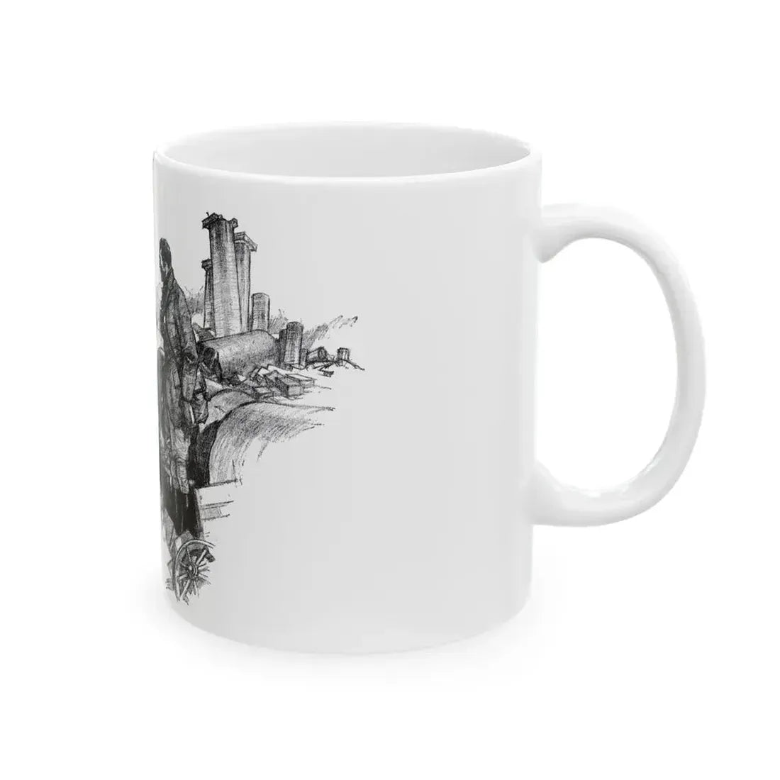 Hag Gold (2), Blue Book Magazine, May 1941 - White Coffee Mug - Go Mug Yourself