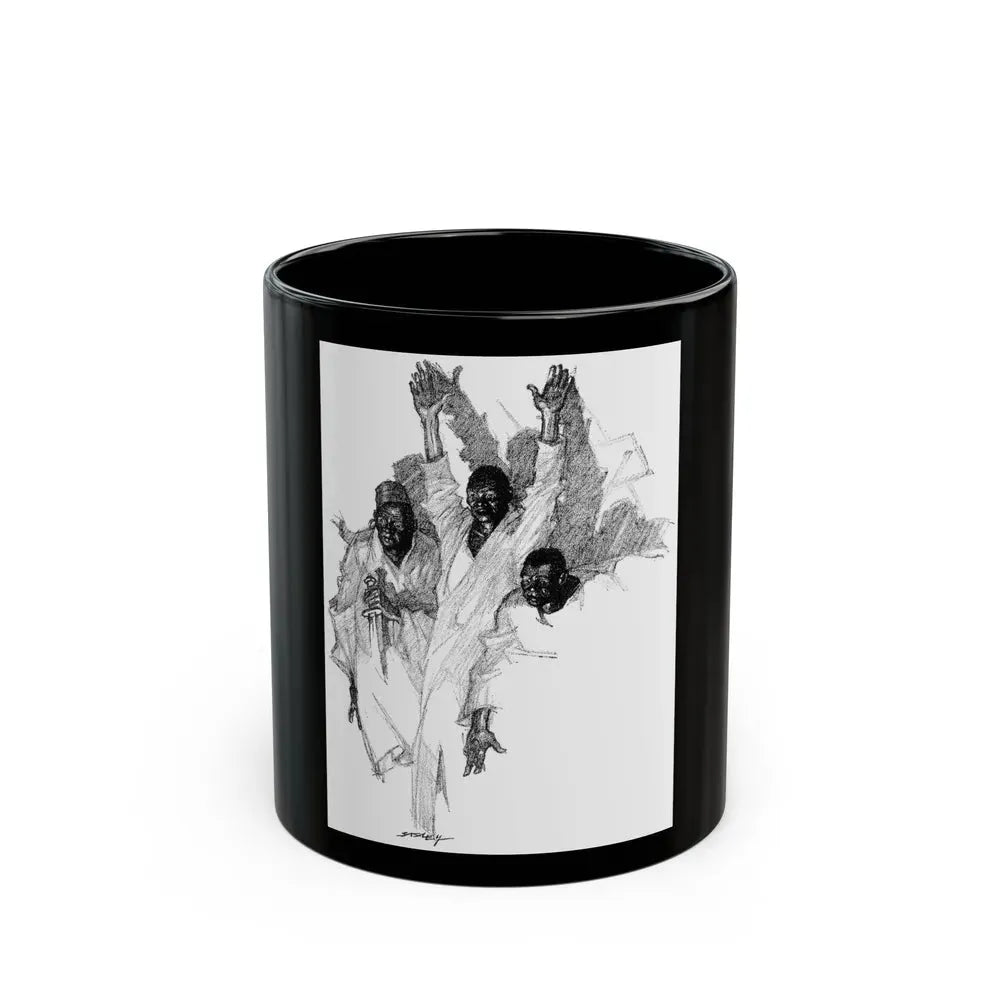 Hag Gold (3), Blue Book Magazine, May 1941 - Black Coffee Mug 11oz - Go Mug Yourself