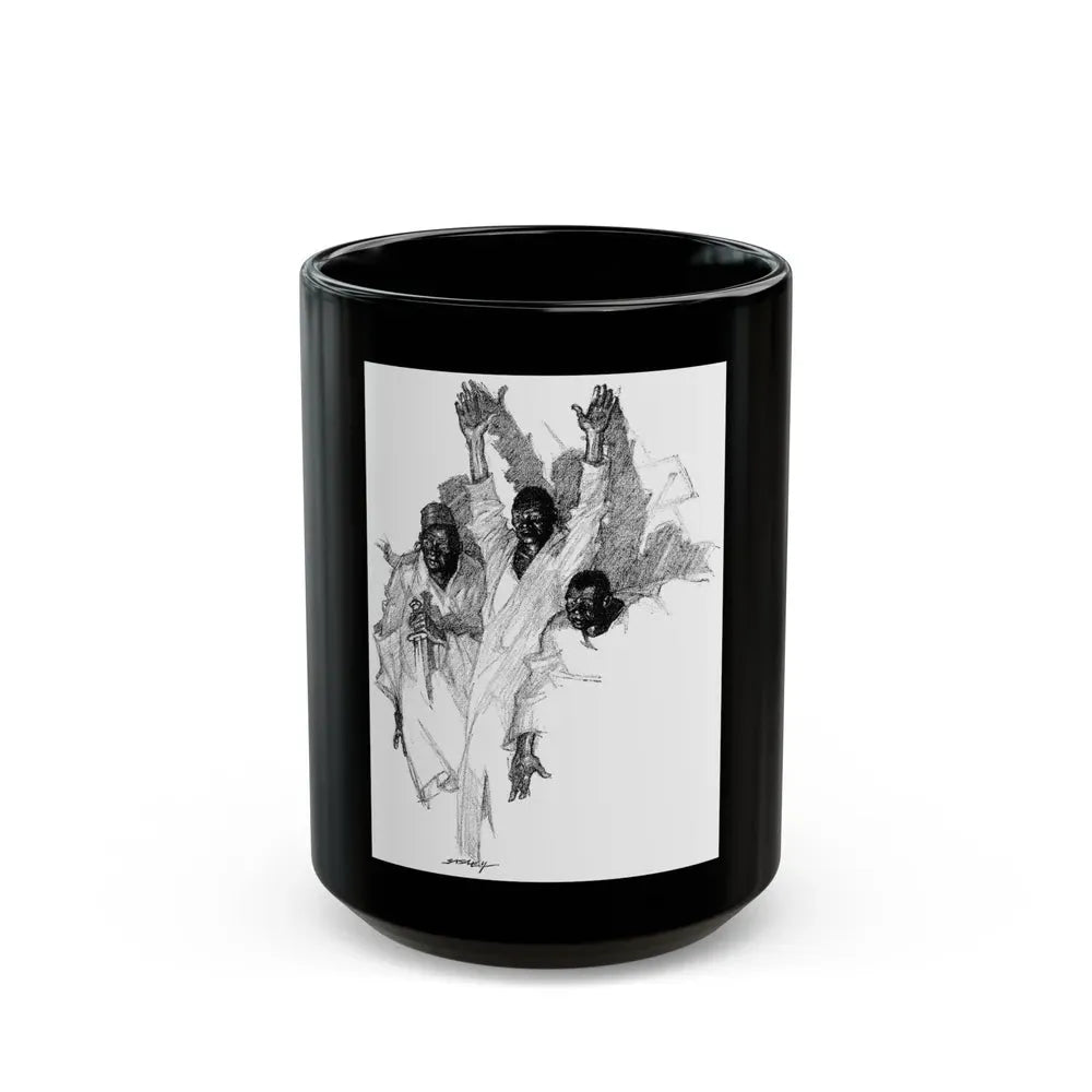 Hag Gold (3), Blue Book Magazine, May 1941 - Black Coffee Mug 15oz - Go Mug Yourself