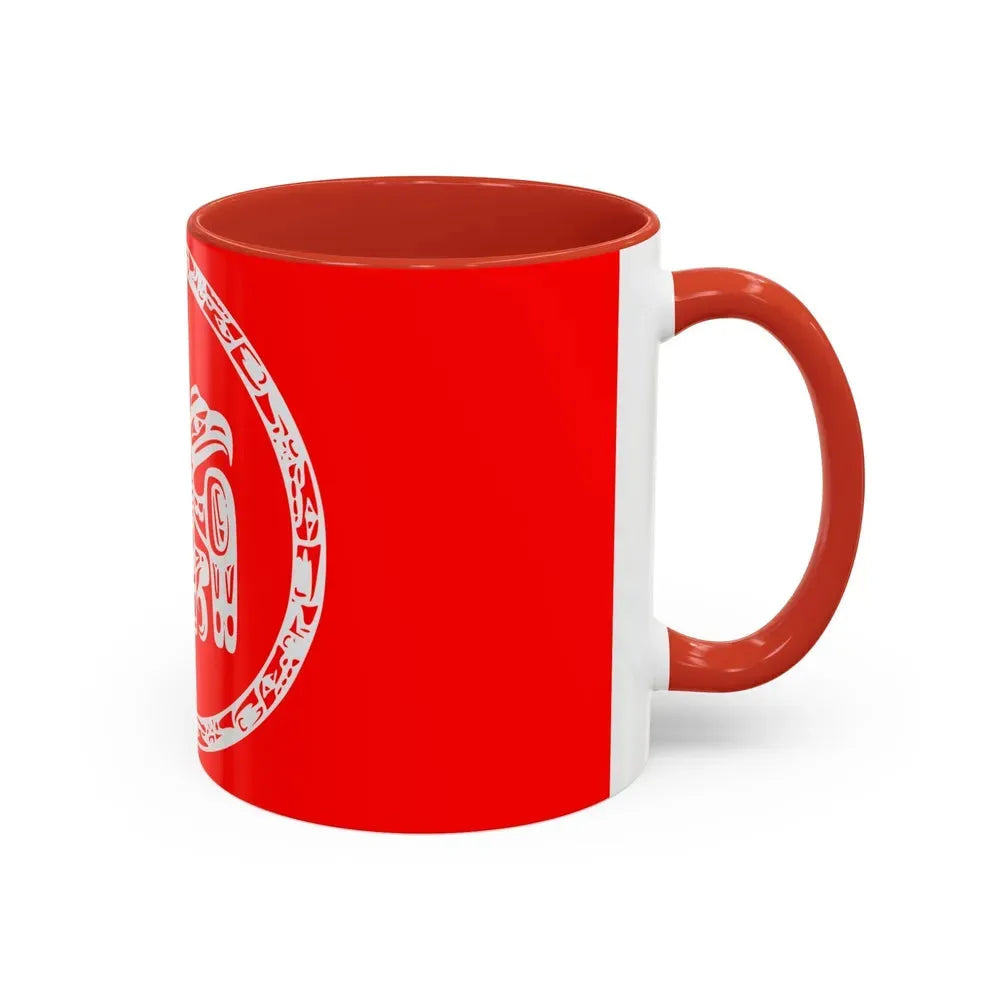 Haida Flag - Accent Coffee Mug - Go Mug Yourself