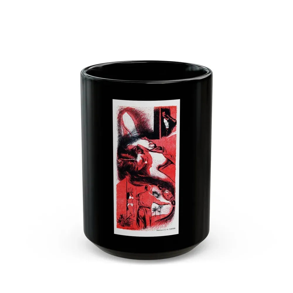 Hair the color of Blood, Bluebook, July 1953 - Black Coffee Mug 15oz - Go Mug Yourself