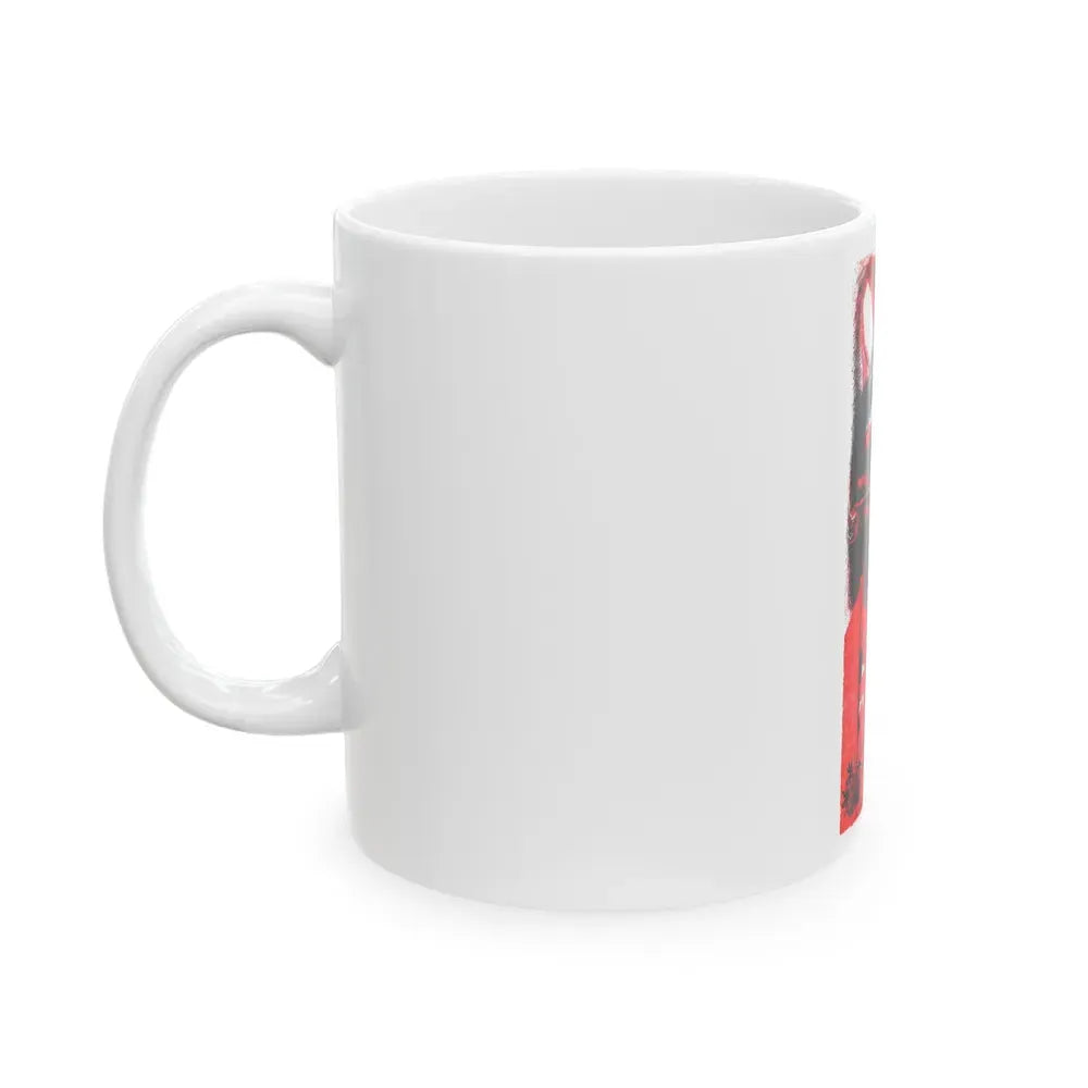 Hair the color of Blood, Bluebook, July 1953 - White Coffee Mug - Go Mug Yourself