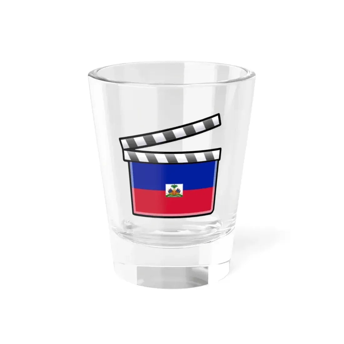 Haiti film clapperboard (Haiti) Shot Glass 1.5oz 1.5oz - Go Mug Yourself