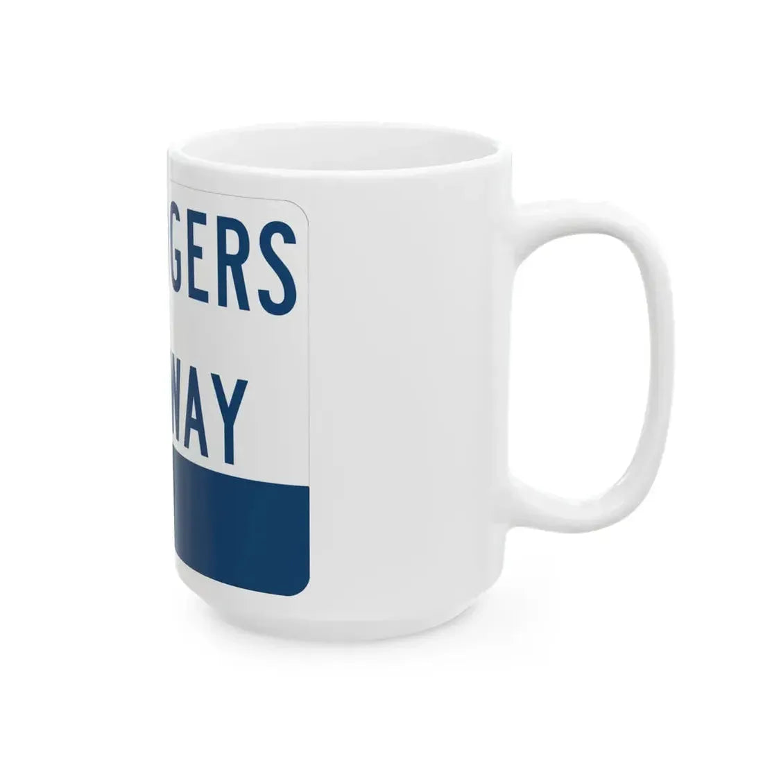 Hal Rogers Parkway (Kentucky) (Road Sign) White Coffee Mug - Go Mug Yourself