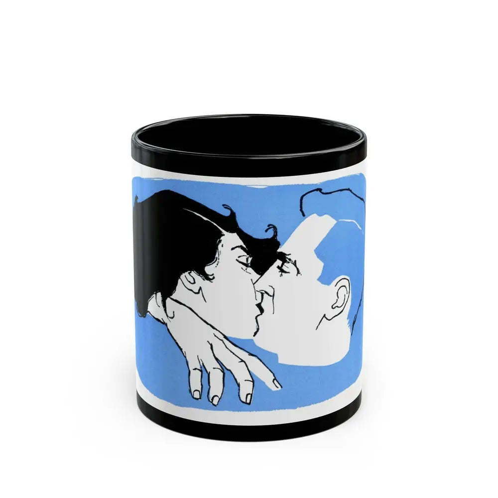 Half a Marriage (5), Redbook, November 1954 - Black Coffee Mug 11oz - Go Mug Yourself