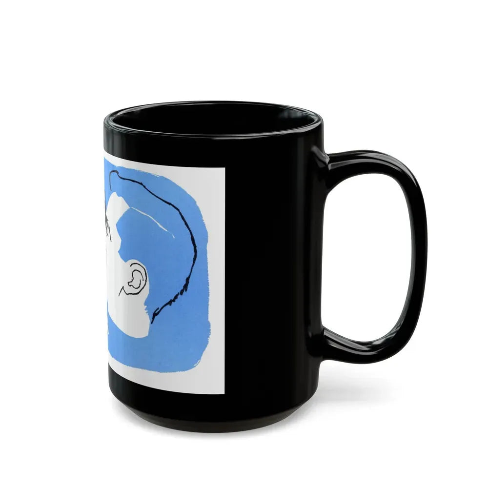Half a Marriage (5), Redbook, November 1954 - Black Coffee Mug - Go Mug Yourself
