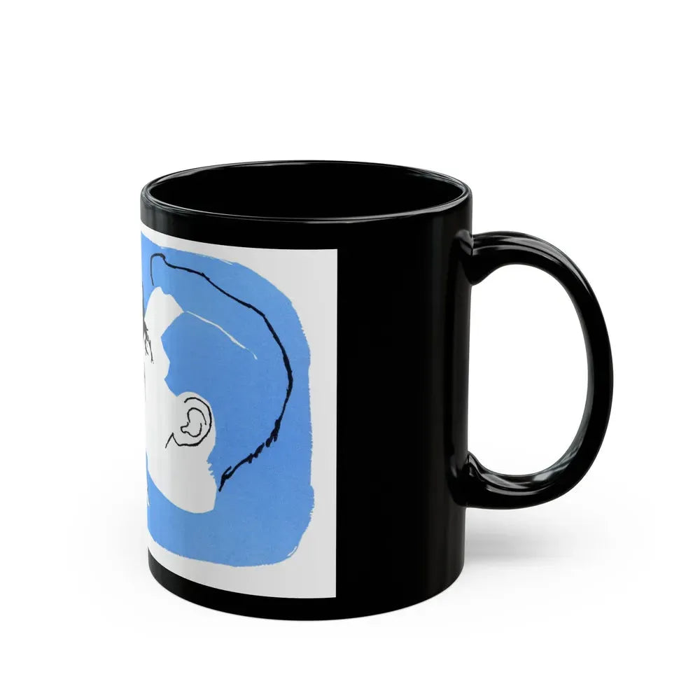 Half a Marriage (5), Redbook, November 1954 - Black Coffee Mug - Go Mug Yourself