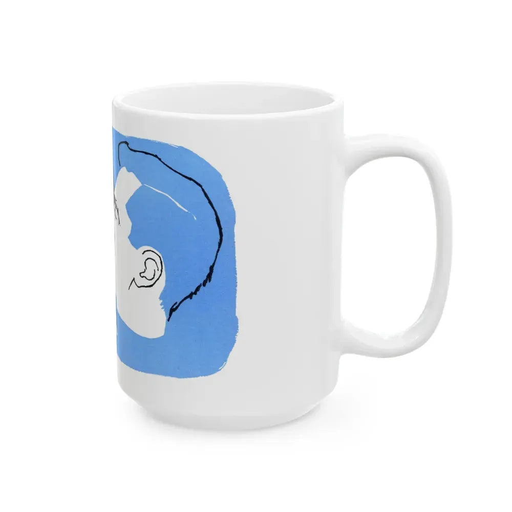 Half a Marriage (5), Redbook, November 1954 - White Coffee Mug - Go Mug Yourself