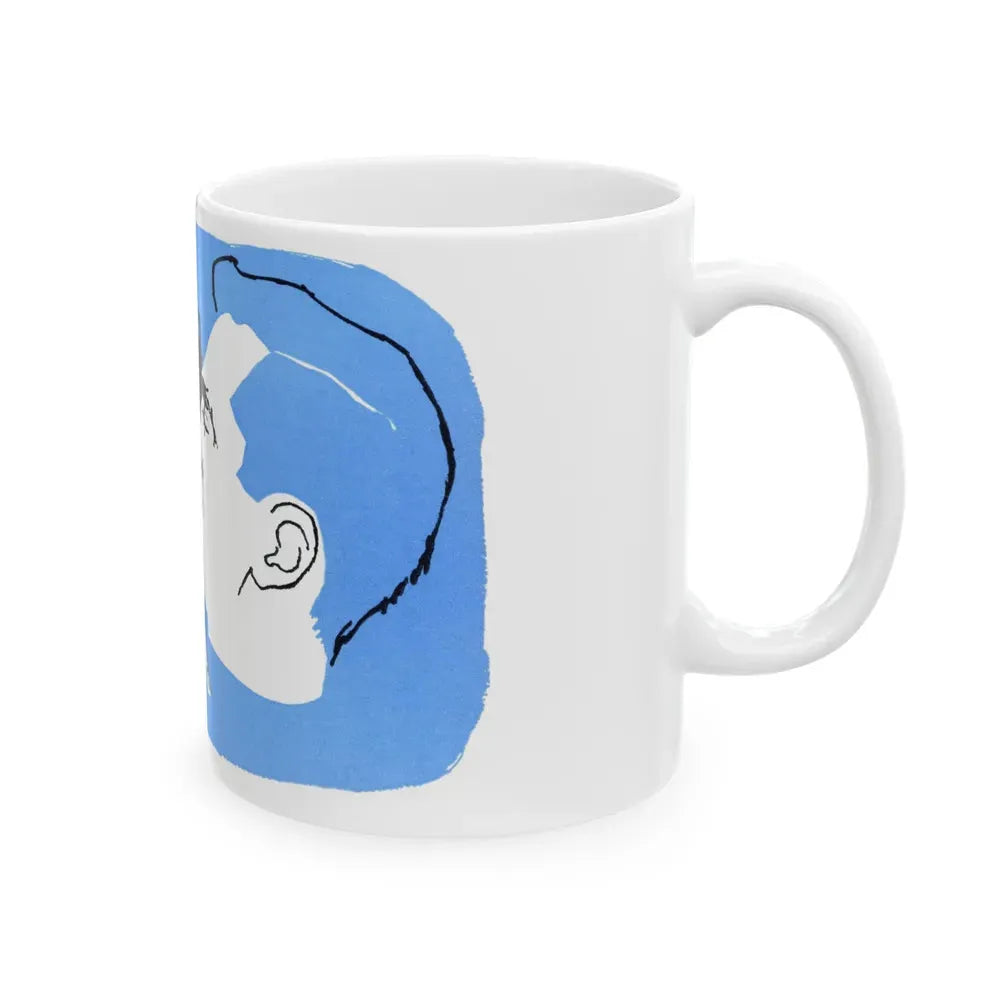 Half a Marriage (5), Redbook, November 1954 - White Coffee Mug - Go Mug Yourself