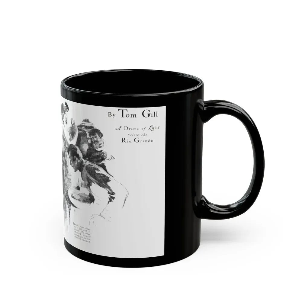 Half-Breed (1), Cosmopolitan, December 1929 - Black Coffee Mug - Go Mug Yourself