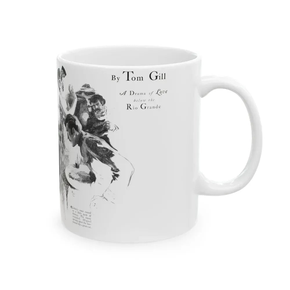 Half-Breed (1), Cosmopolitan, December 1929 - White Coffee Mug - Go Mug Yourself