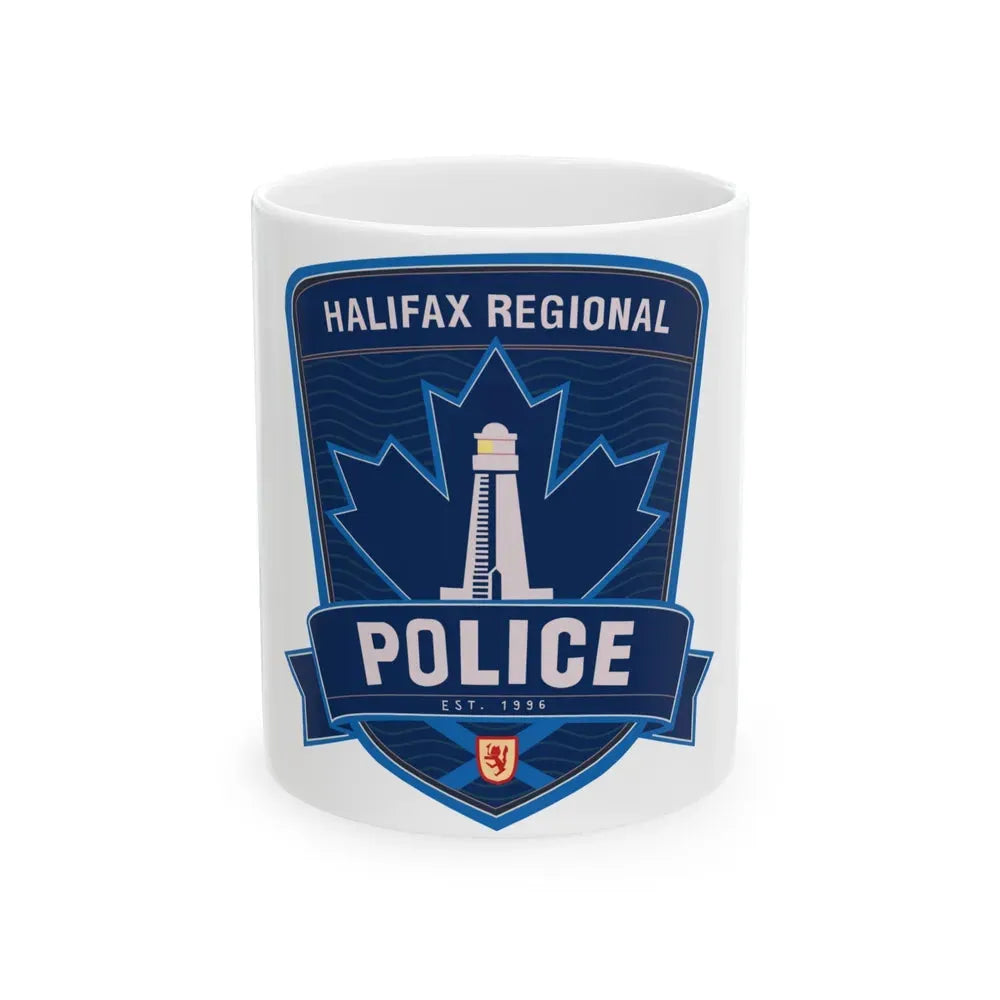Halifax Regional Police - White Coffee Mug 11oz - Go Mug Yourself