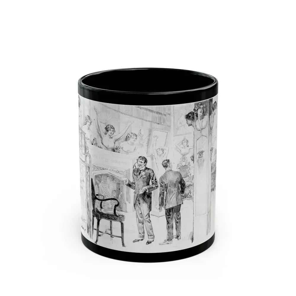 Hall of Beauties - Black Coffee Mug 11oz - Go Mug Yourself