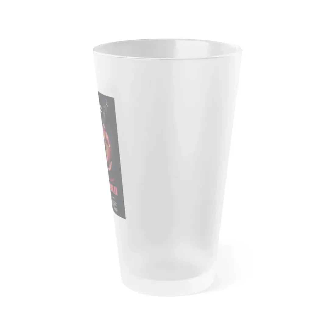 HALLOWEEN II (SADISTART) 1981 Movie Poster - Frosted Pint Glass 16oz - Go Mug Yourself