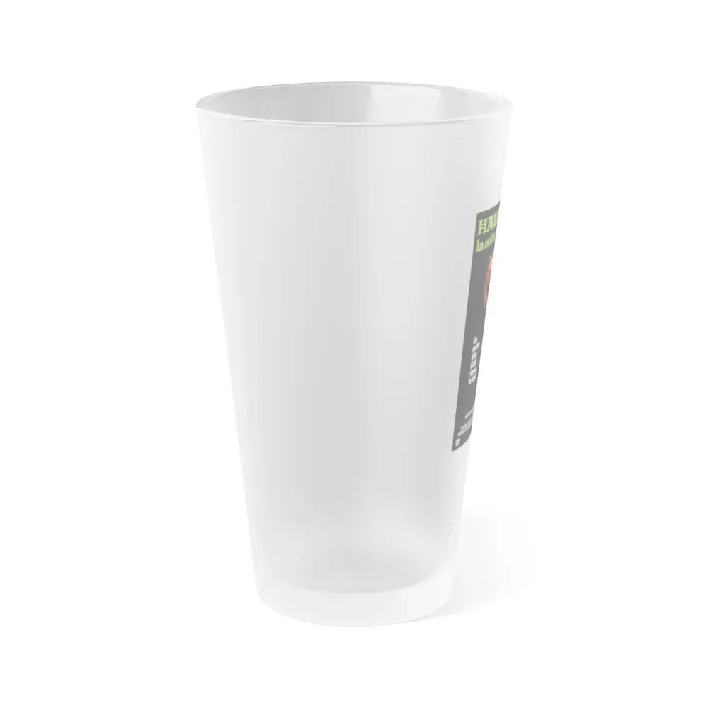 HALLOWEEN (ITALIAN) 1978 Movie Poster - Frosted Pint Glass 16oz - Go Mug Yourself