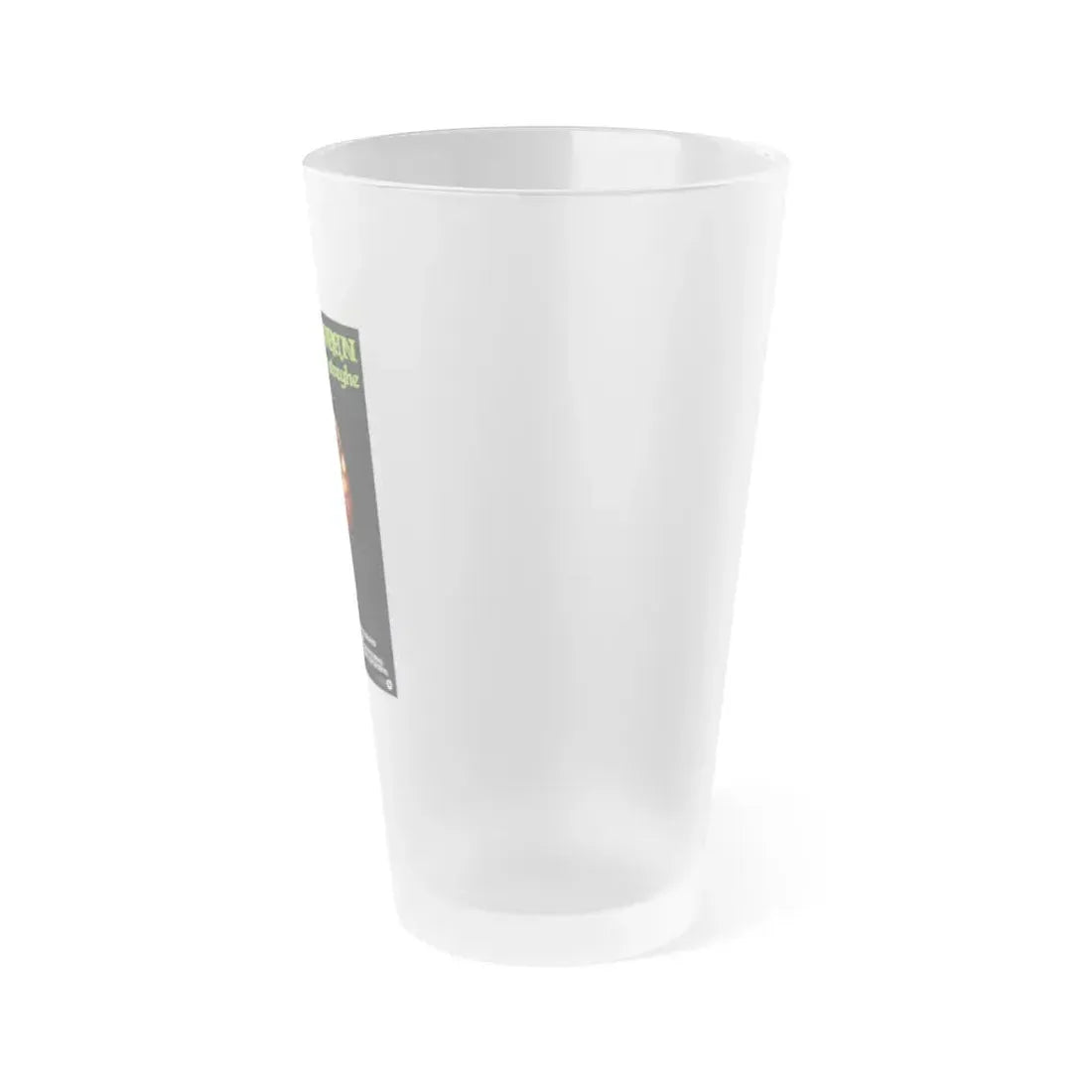 HALLOWEEN (ITALIAN) 1978 Movie Poster - Frosted Pint Glass 16oz - Go Mug Yourself