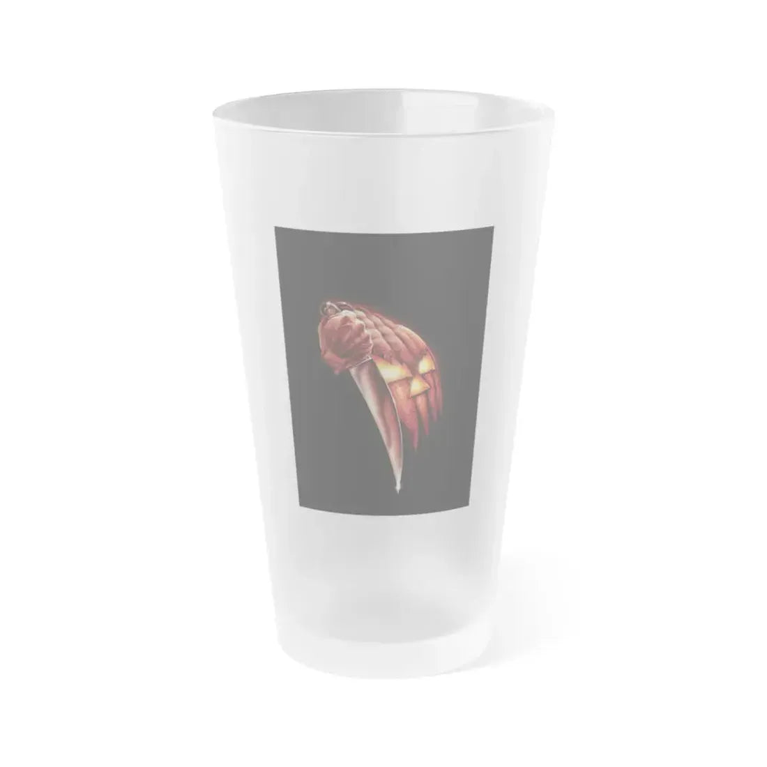 HALLOWEEN (TEASER) 1978 Movie Poster - Frosted Pint Glass 16oz 16oz Frosted - Go Mug Yourself