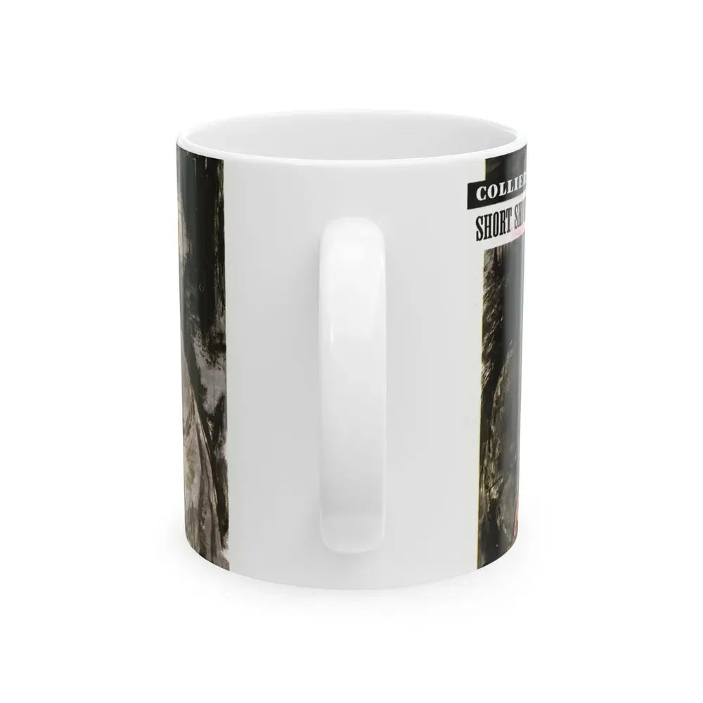 Ham on Cheese on Rye, Collier's, May 29, 1948 - White Coffee Mug - Go Mug Yourself