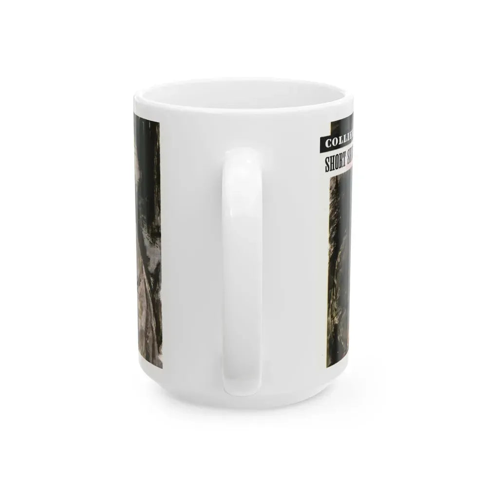 Ham on Cheese on Rye, Collier's, May 29, 1948 - White Coffee Mug - Go Mug Yourself