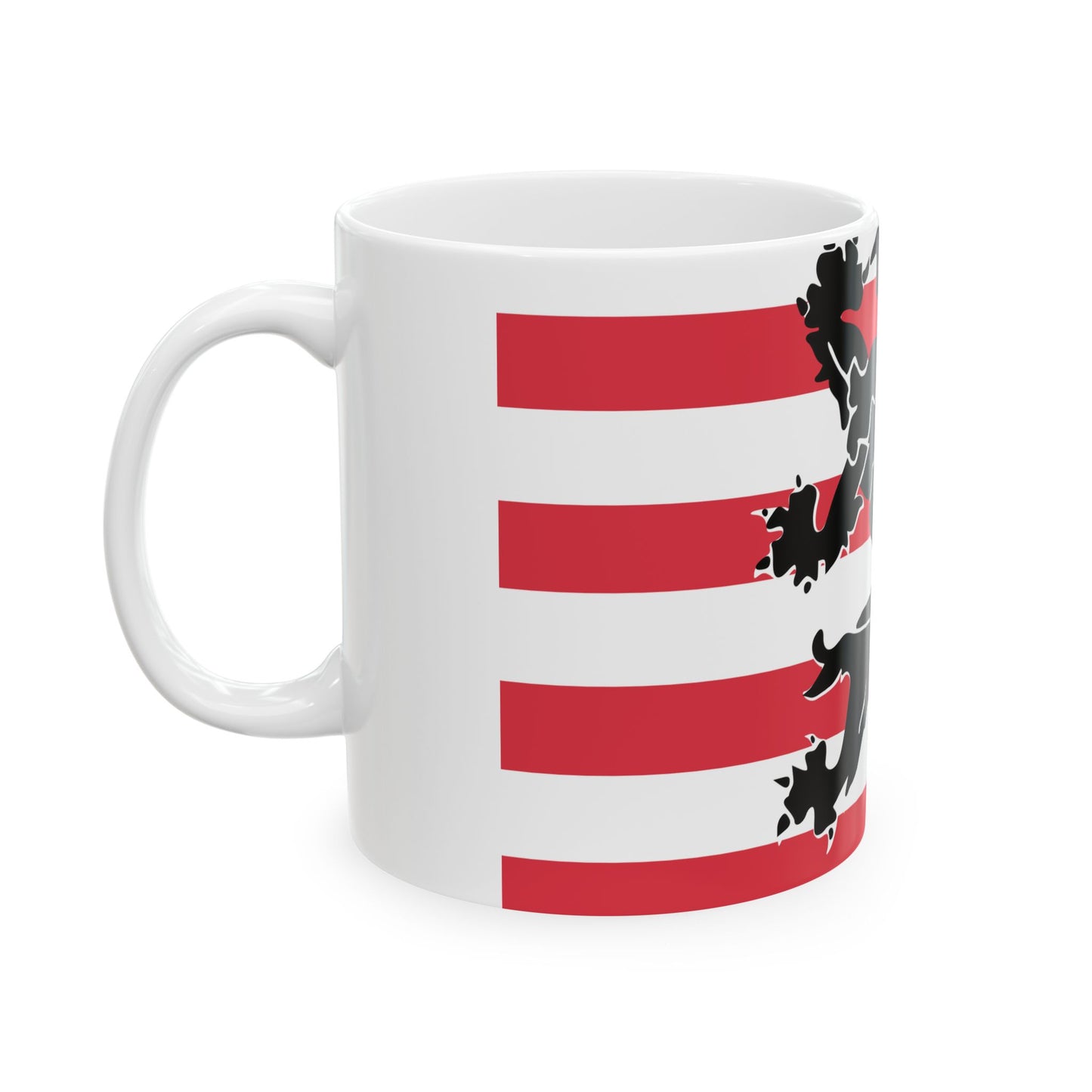 Ham vlag (Belgium) White Coffee Mug-Go Mug Yourself
