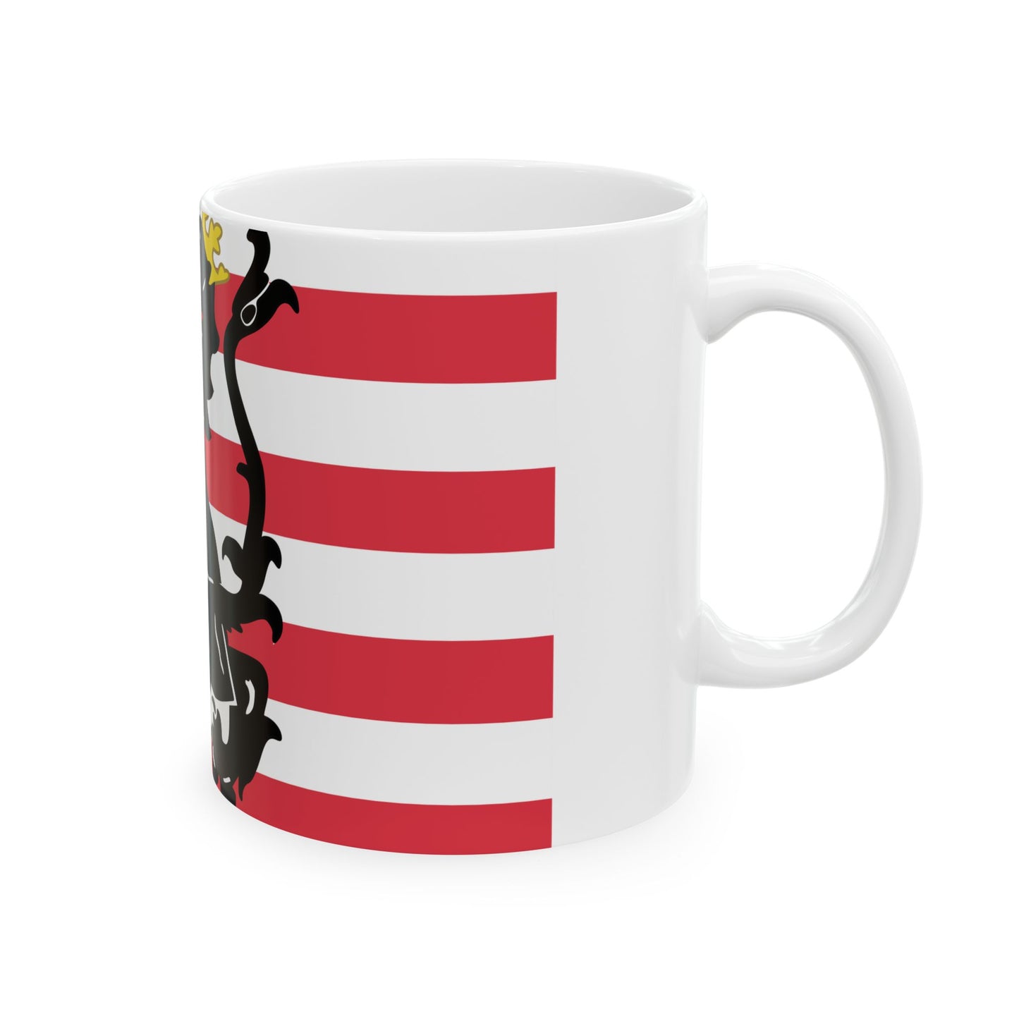 Ham vlag (Belgium) White Coffee Mug-Go Mug Yourself