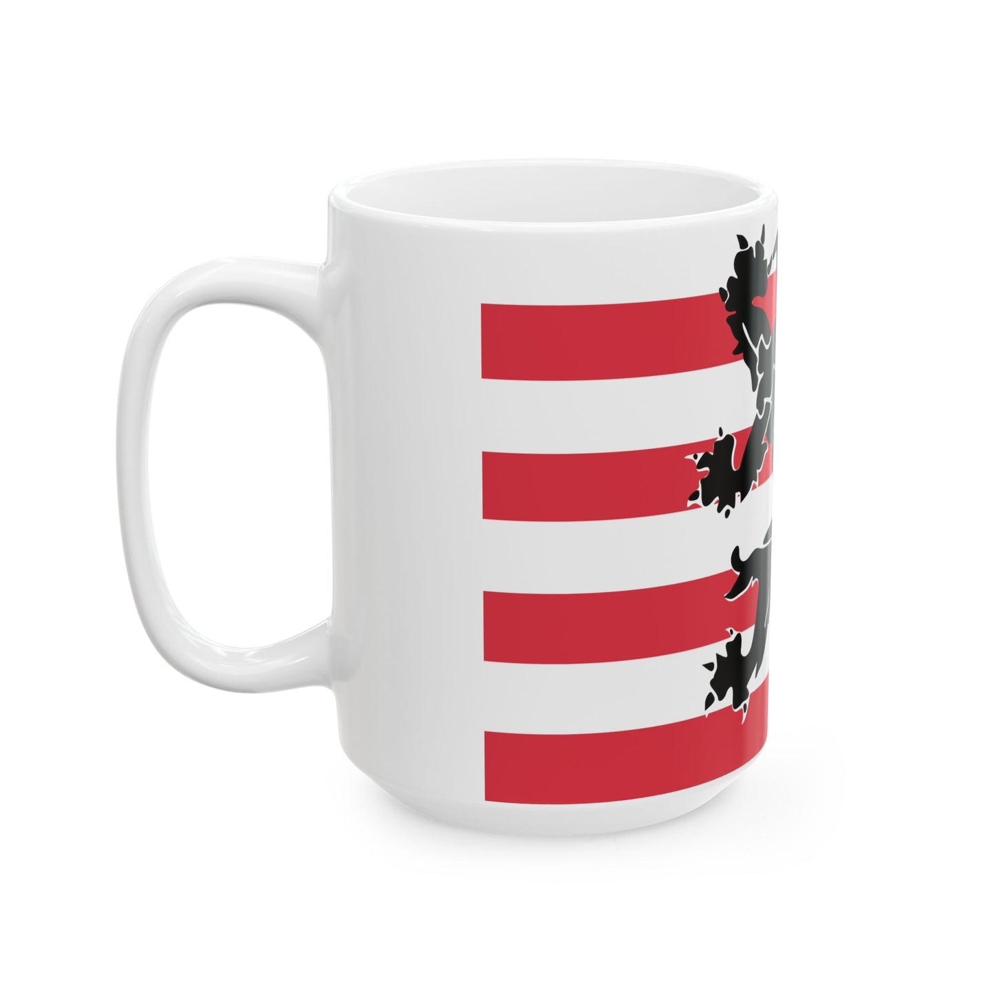 Ham vlag (Belgium) White Coffee Mug-Go Mug Yourself