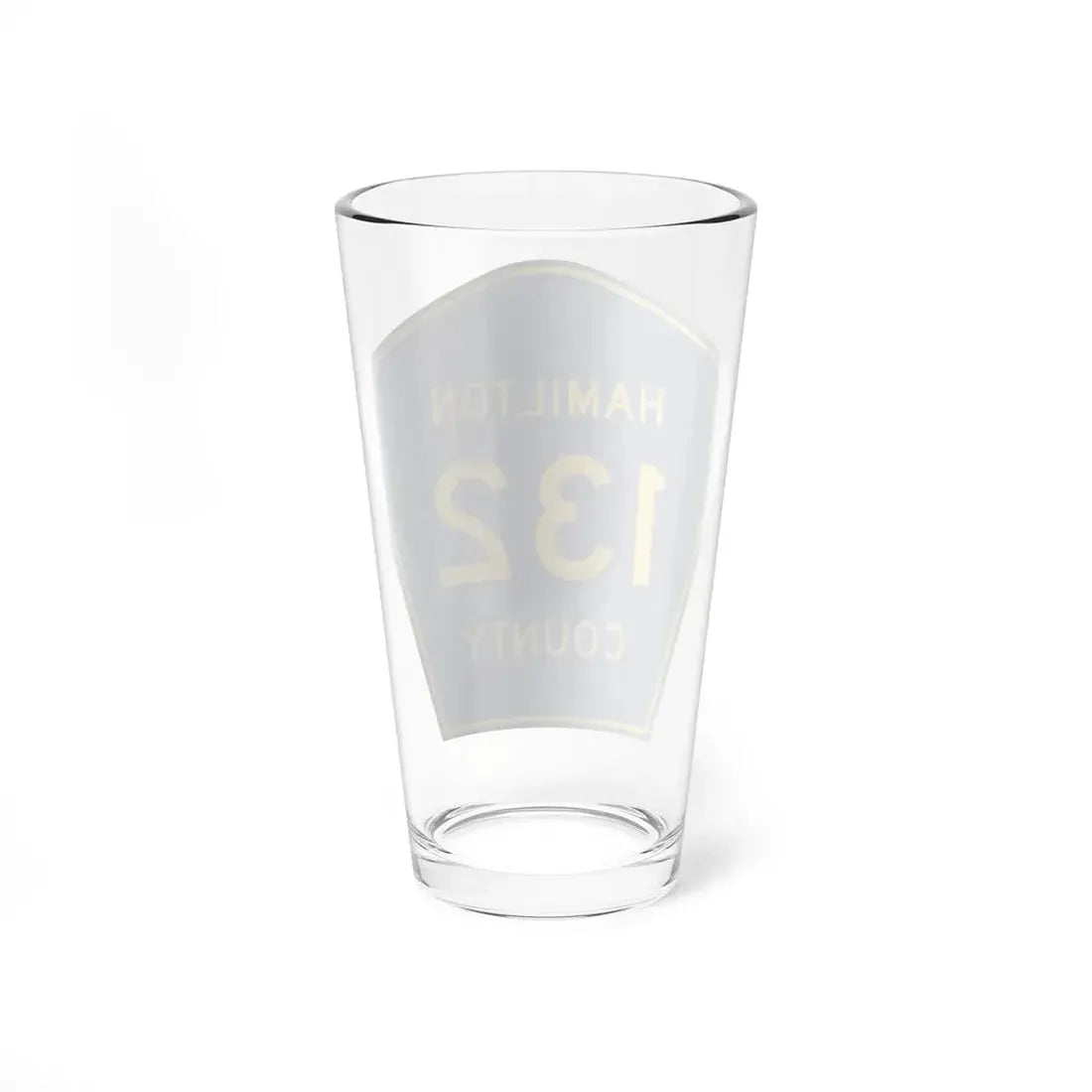 Hamilton County 132 (Florida) (Road Sign) Pint Glss 16oz - Go Mug Yourself