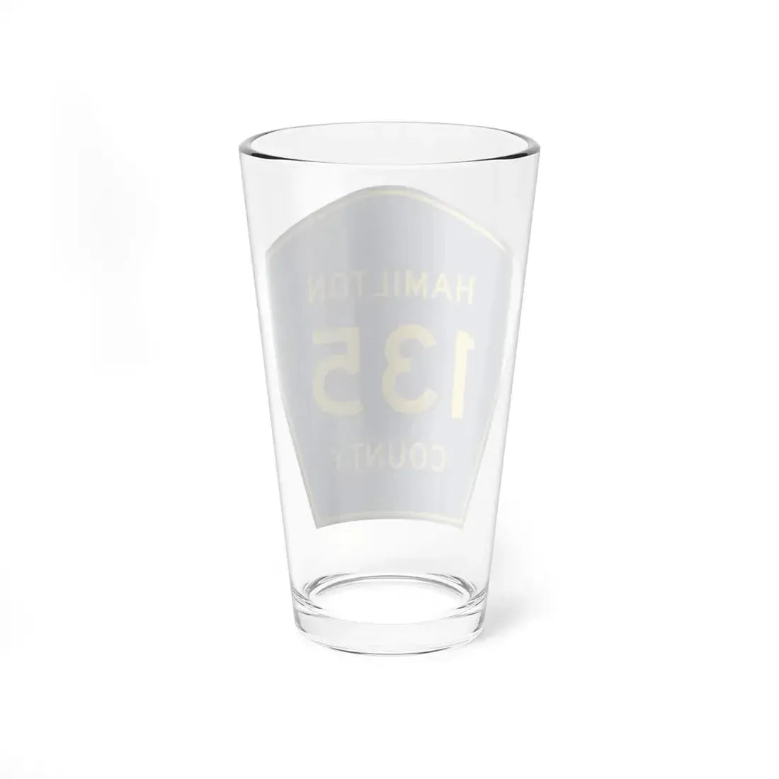 Hamilton County 135 (Florida) (Road Sign) Pint Glss 16oz - Go Mug Yourself