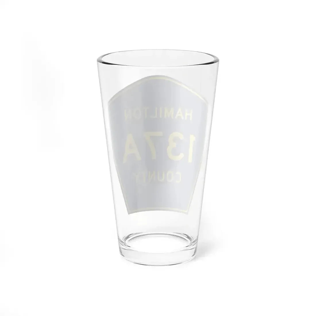 Hamilton County 137A (Florida) (Road Sign) Pint Glss 16oz - Go Mug Yourself