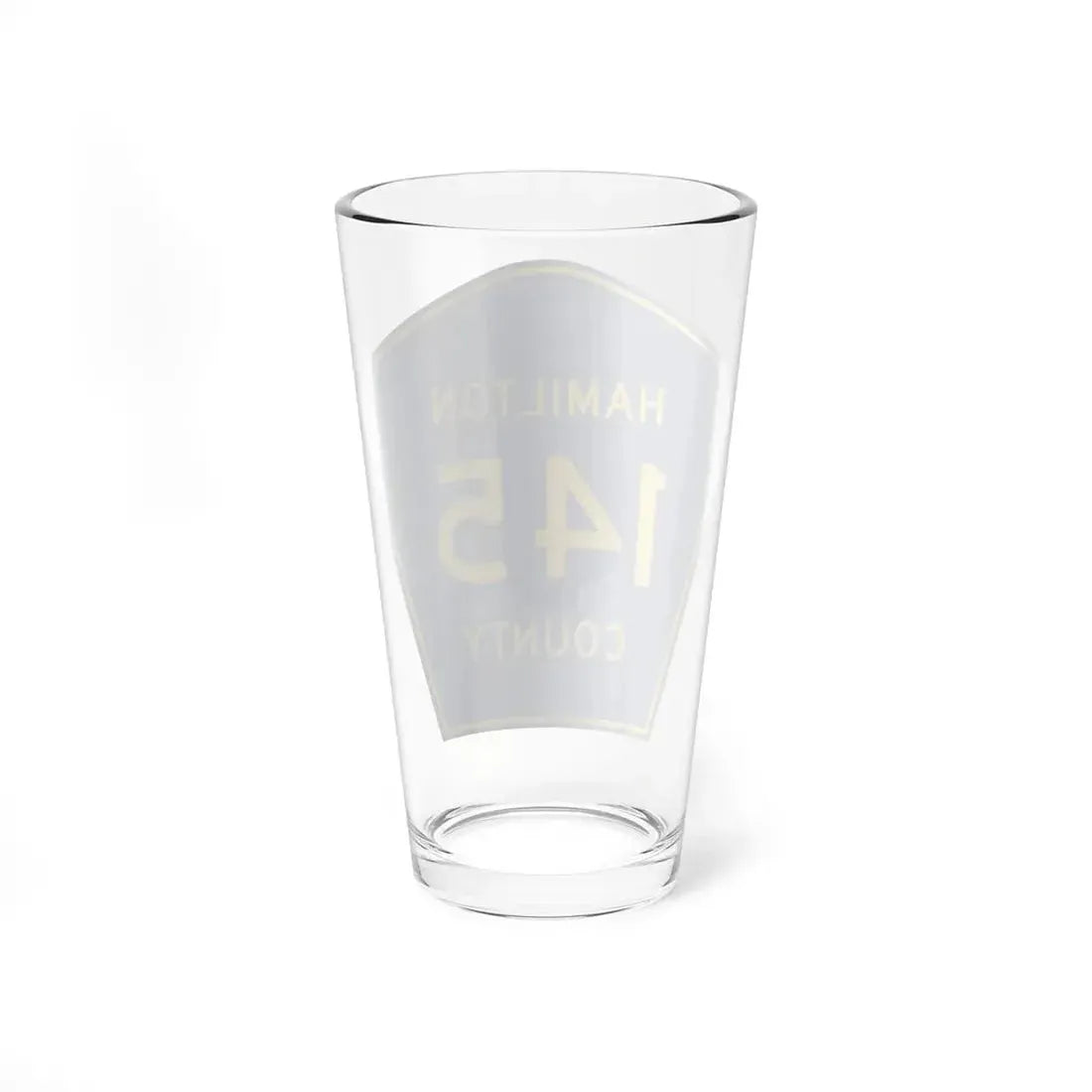 Hamilton County 145 (Florida) (Road Sign) Pint Glss 16oz - Go Mug Yourself