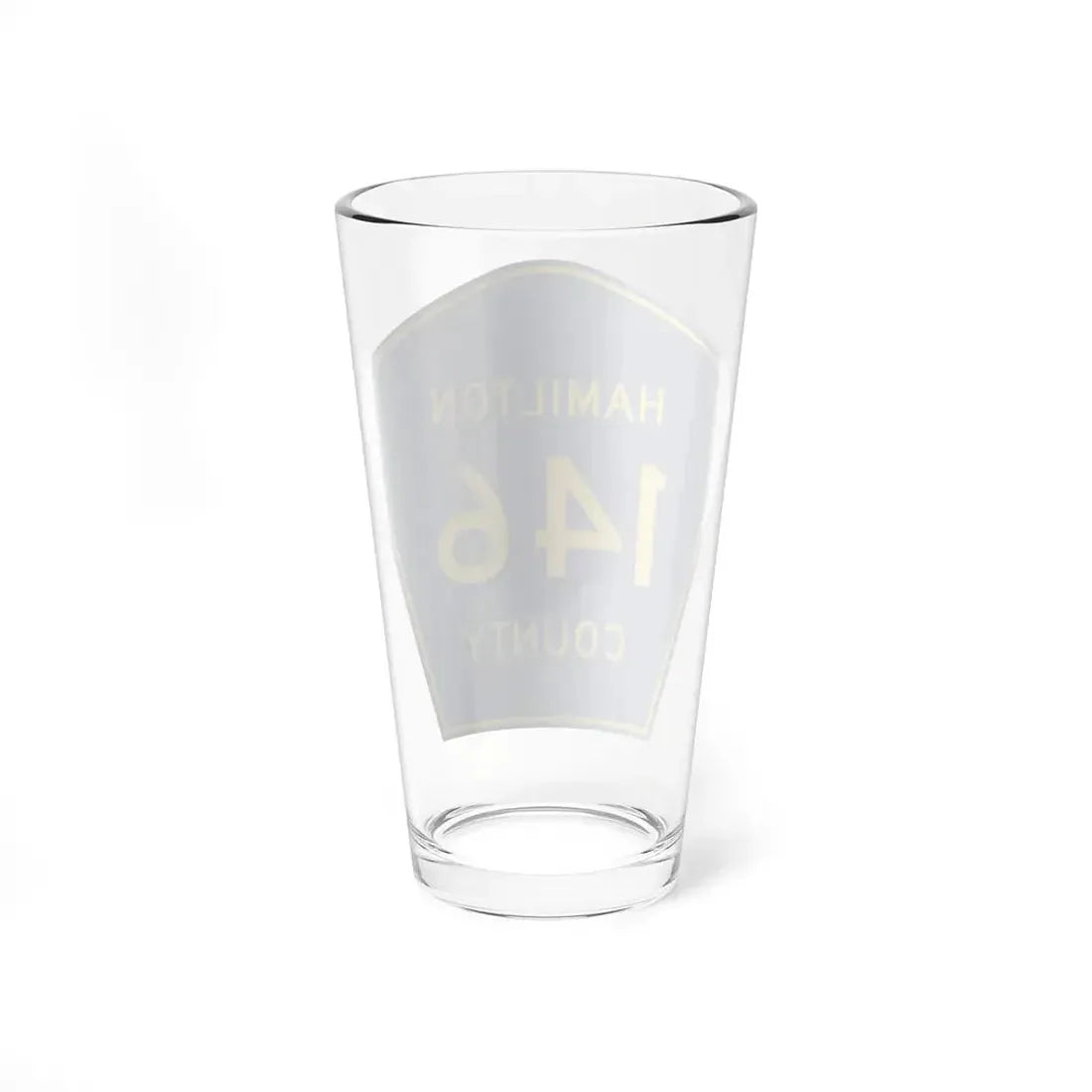 Hamilton County 146 (Florida) (Road Sign) Pint Glss 16oz - Go Mug Yourself