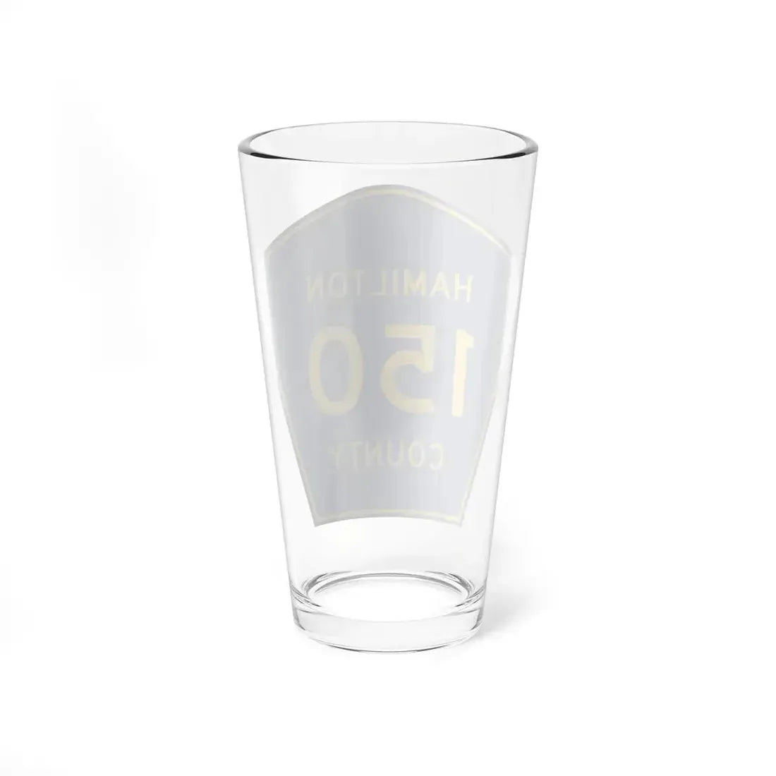 Hamilton County 150 (Florida) (Road Sign) Pint Glss 16oz - Go Mug Yourself