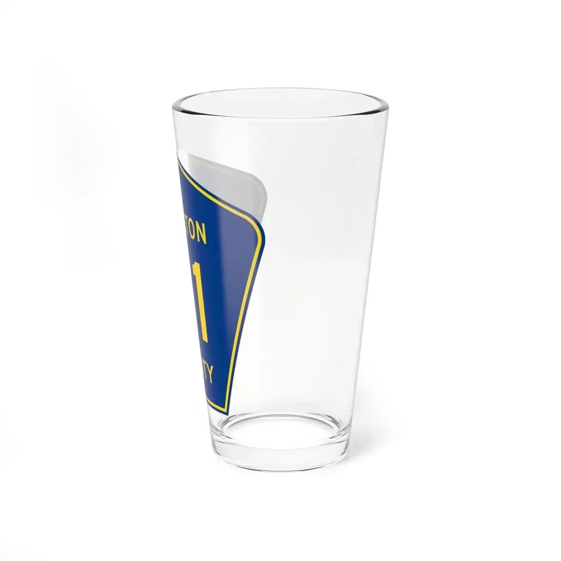 Hamilton County 51 (Florida) (Road Sign) Pint Glss 16oz - Go Mug Yourself