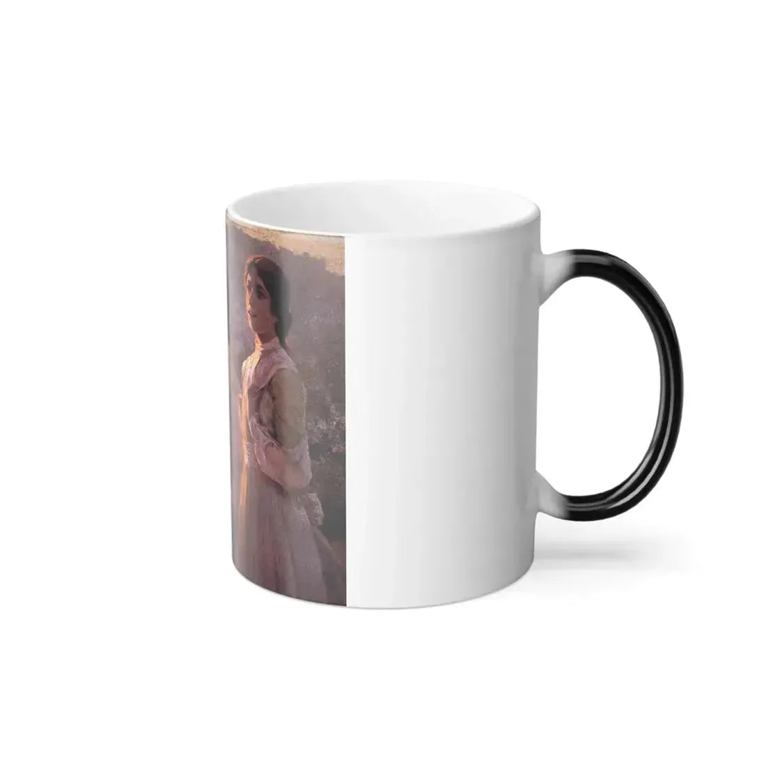 Hamilton Hamilton (1847-1928) Lil'l Southern Belles - oil on canvas painting 1894 - Color Changing Mug 11oz - Go Mug Yourself