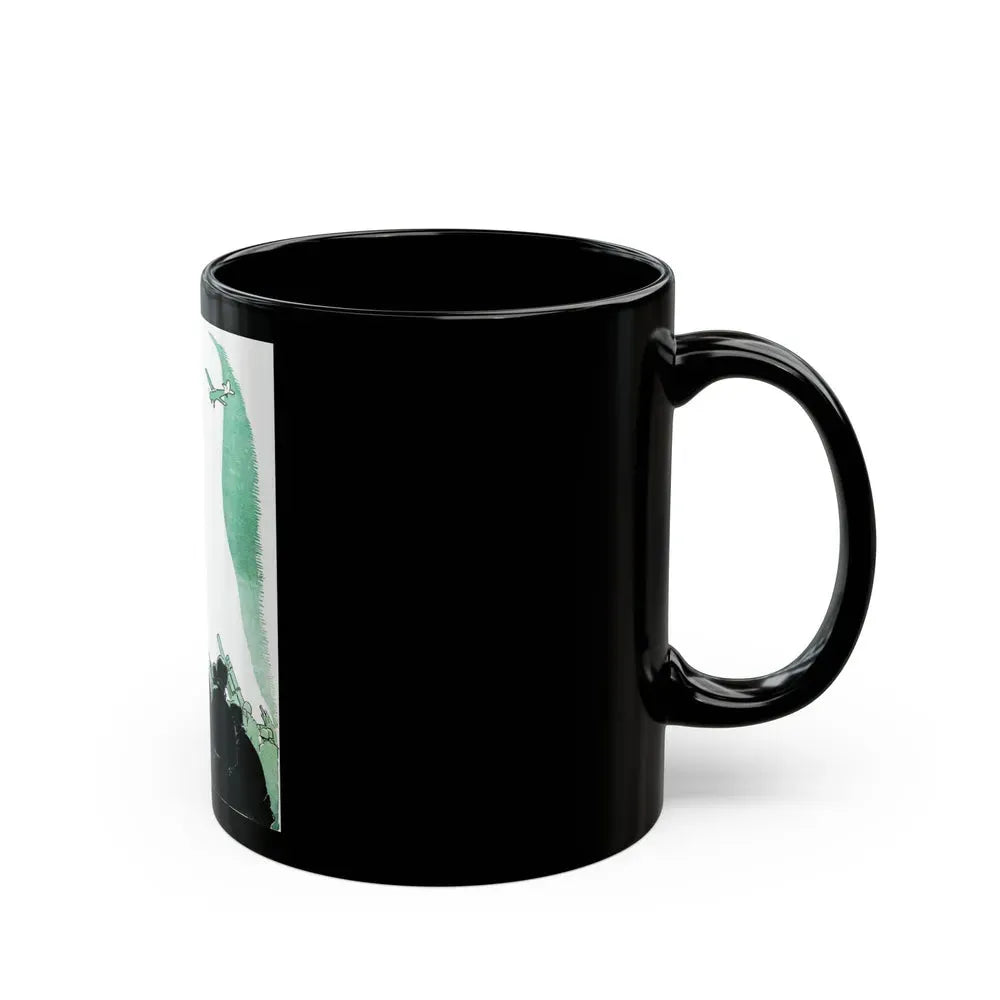 Hamilton's Battery, Blue Book Magazine, August 1950 - Black Coffee Mug - Go Mug Yourself