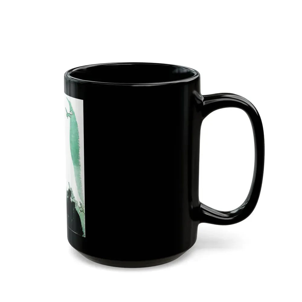 Hamilton's Battery, Blue Book Magazine, August 1950 - Black Coffee Mug - Go Mug Yourself