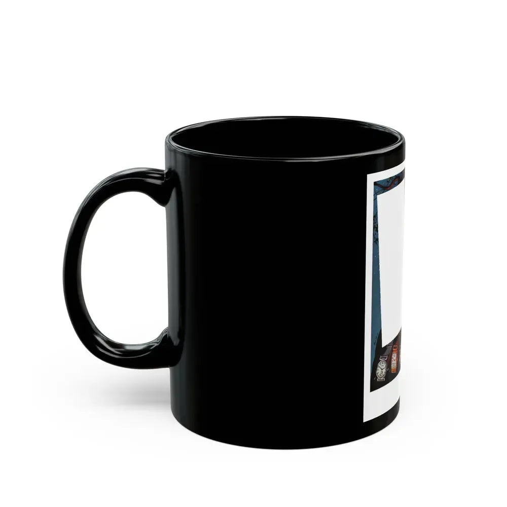 Hamilton Watch ad, Collier's, November 5, 1949 - Black Coffee Mug - Go Mug Yourself