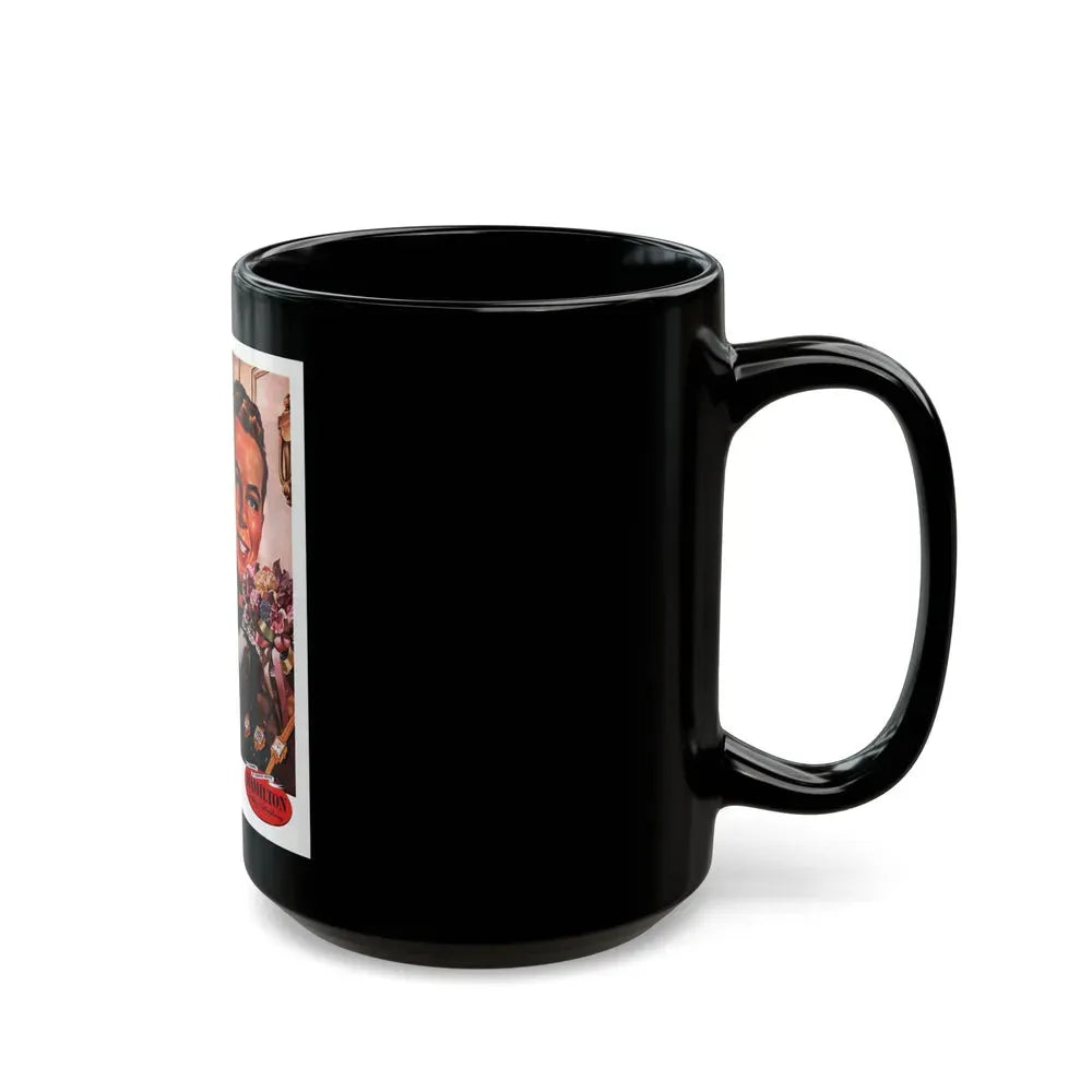 Hamilton Watch ad, Collier's, November 5, 1949 - Black Coffee Mug - Go Mug Yourself